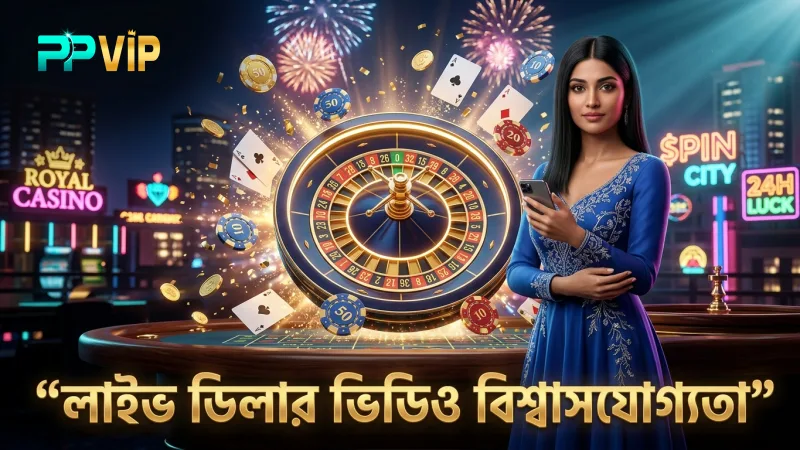 লাইভ ডিলারের স্বচ্ছ ভিডিও বিশ্বাসযোগ্যতা বাড়ায়