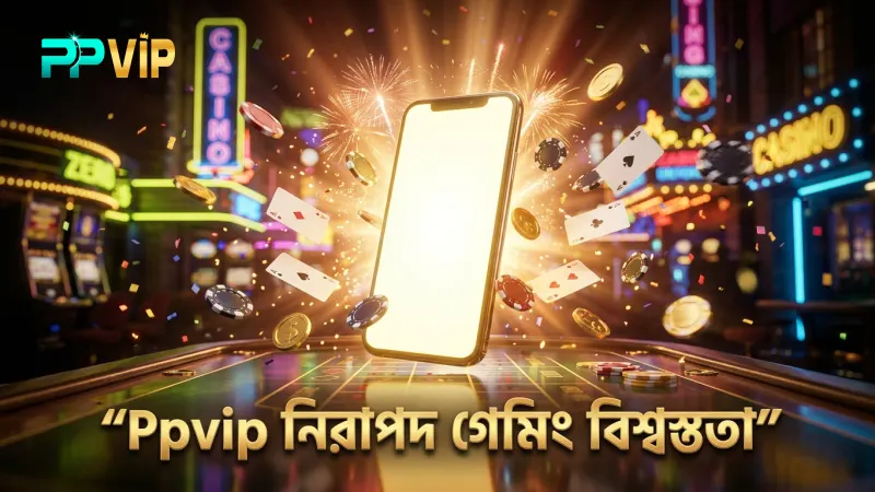 নিরাপদ গেমিংয়ে Ppvip বিশ্বস্ততার প্রতীক