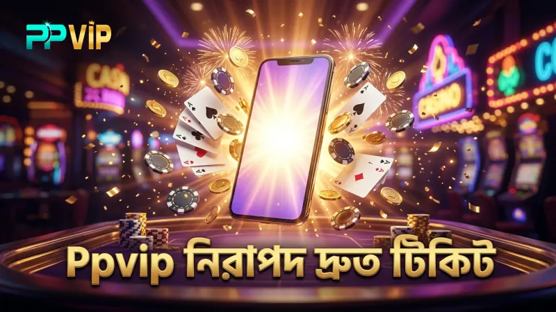 Ppvip প্ল্যাটফর্মে দ্রুত এবং নিরাপদ টিকিট কেনার ধাপ