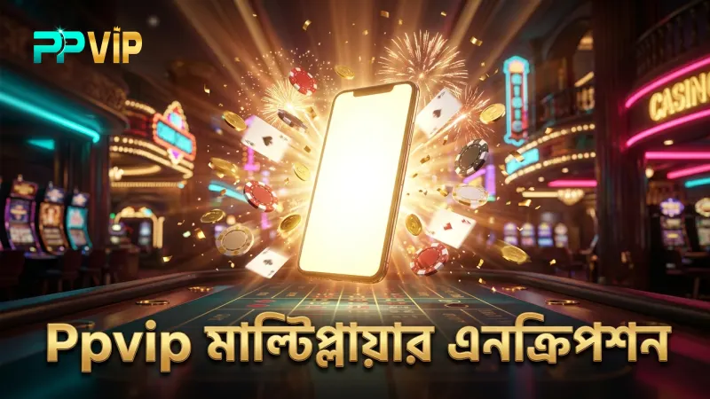 Ppvip-এ মাল্টিপ্লায়ার পাওয়ার ধাপে এনক্রিপশন ব্যবহৃত হয়