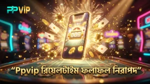 Ppvip এর রিয়েল-টাইম ফলাফল যাচাই নিরাপত্তা নিশ্চিত করে।