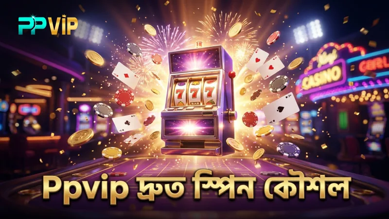 Ppvip খেলে ফরচুন জেমস দ্রুত স্পিন বাড়ান