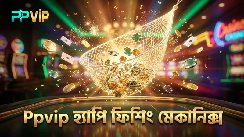Ppvip প্ল্যাটফর্মে হ্যাপি ফিশিং মেকানিক্স সহজবোধ্য
