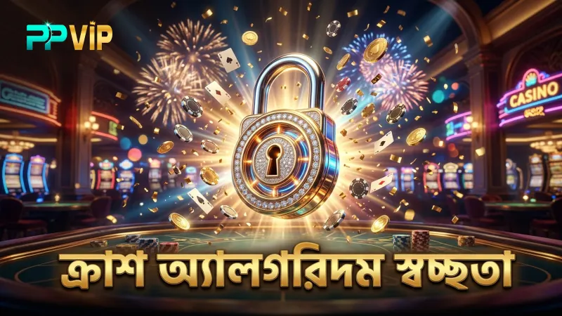 ক্র্যাশ অ্যালগরিদমের নির্ভরযোগ্যতা ও স্বচ্ছতা দেখানো হচ্ছে