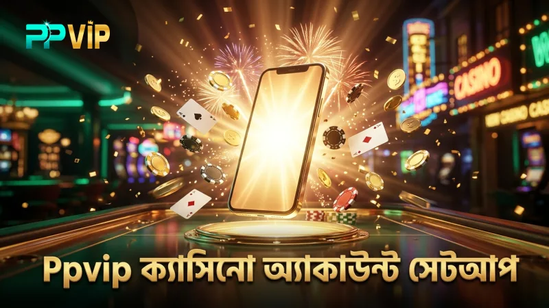 Ppvip ক্যাসিনোর সরল অ্যাকাউন্ট সেটআপ সুবিধা প্রদান করে