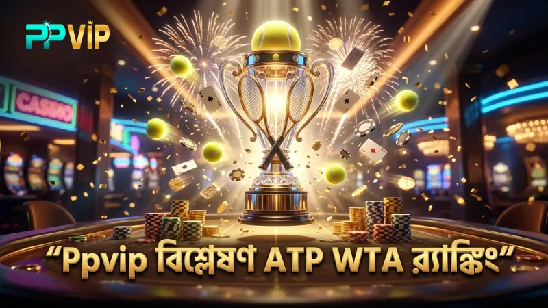 ATP ও WTA র্যাঙ্কিং বিশ্লেষণ করে ফলাফল অনুমান করুন Ppvip সাথে