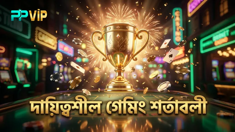শর্তাবলী মানার মাধ্যমে দায়িত্বশীল গেমিং নিশ্চিত করুন